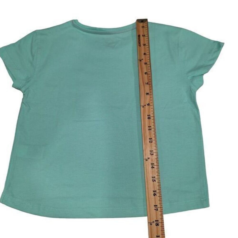 New 3 piece set of blouse and shorts‎ for girl pink/Green size 7/8 - Picture 14 of 16